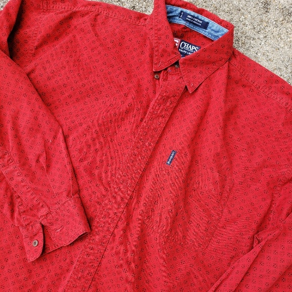 Chaps Ralph Lauren Vintage Smiley Face Shirt - Picture 3 of 3